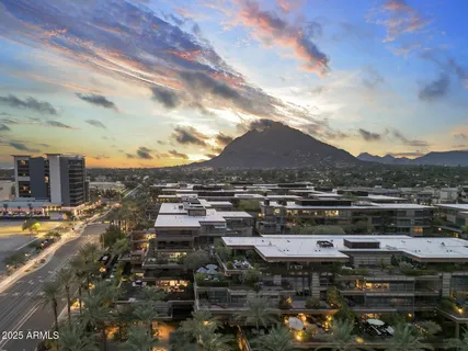 a view of a lake from a balcony