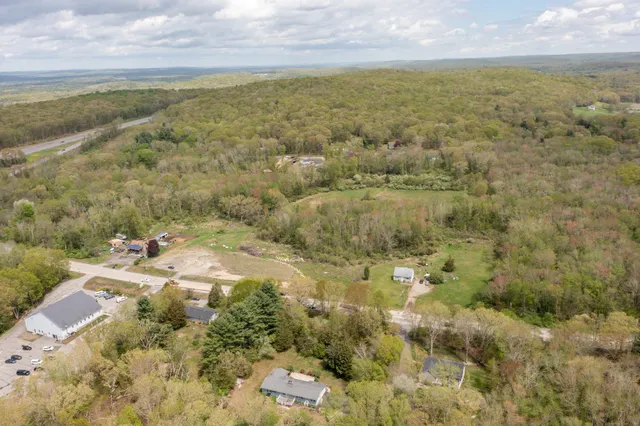 a view of city and ocean