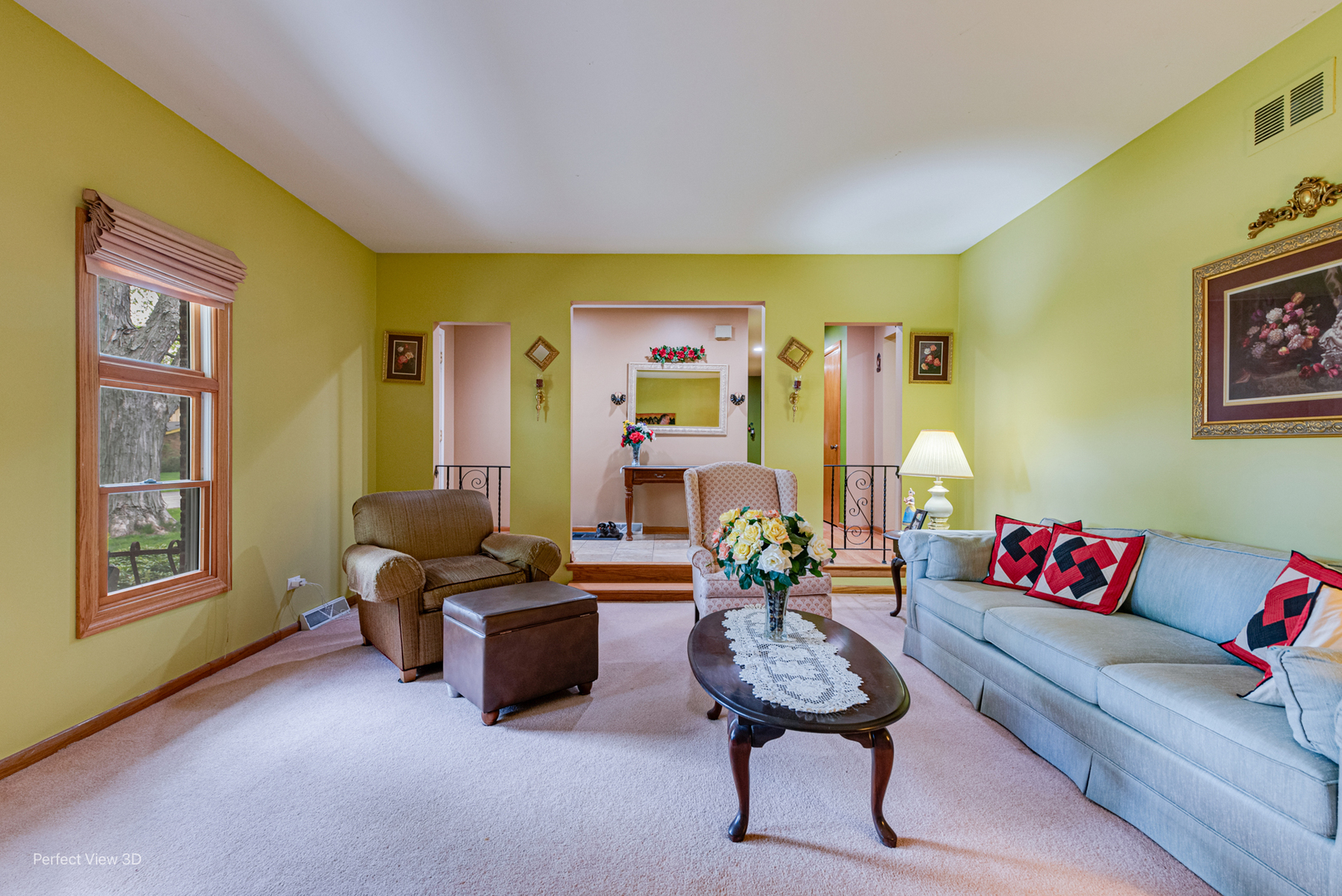 400 Illinois Road Frankfort, IL 60423 - Photo 7 of 24 a living room with furniture and a potted plant