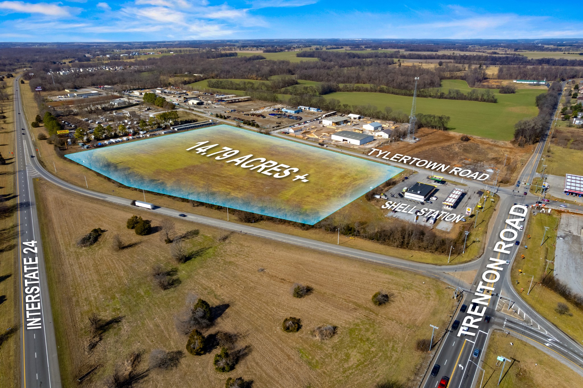 0 Tylertown Road Clarksville, TN 37040 - Photo 5 of 17 an aerial view of a city