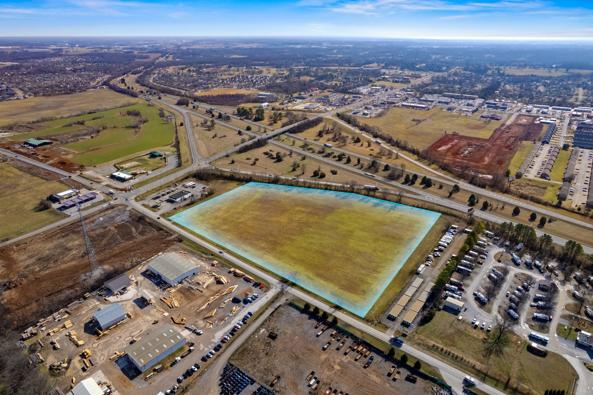 0 Tylertown Road Clarksville, TN 37040 - Photo 6 of 17 an aerial view of a city