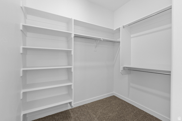 2823 North 710 West, Unit 16 Logan, UT 84321 - Photo 11 of 22 Walk in closet with dark colored carpet