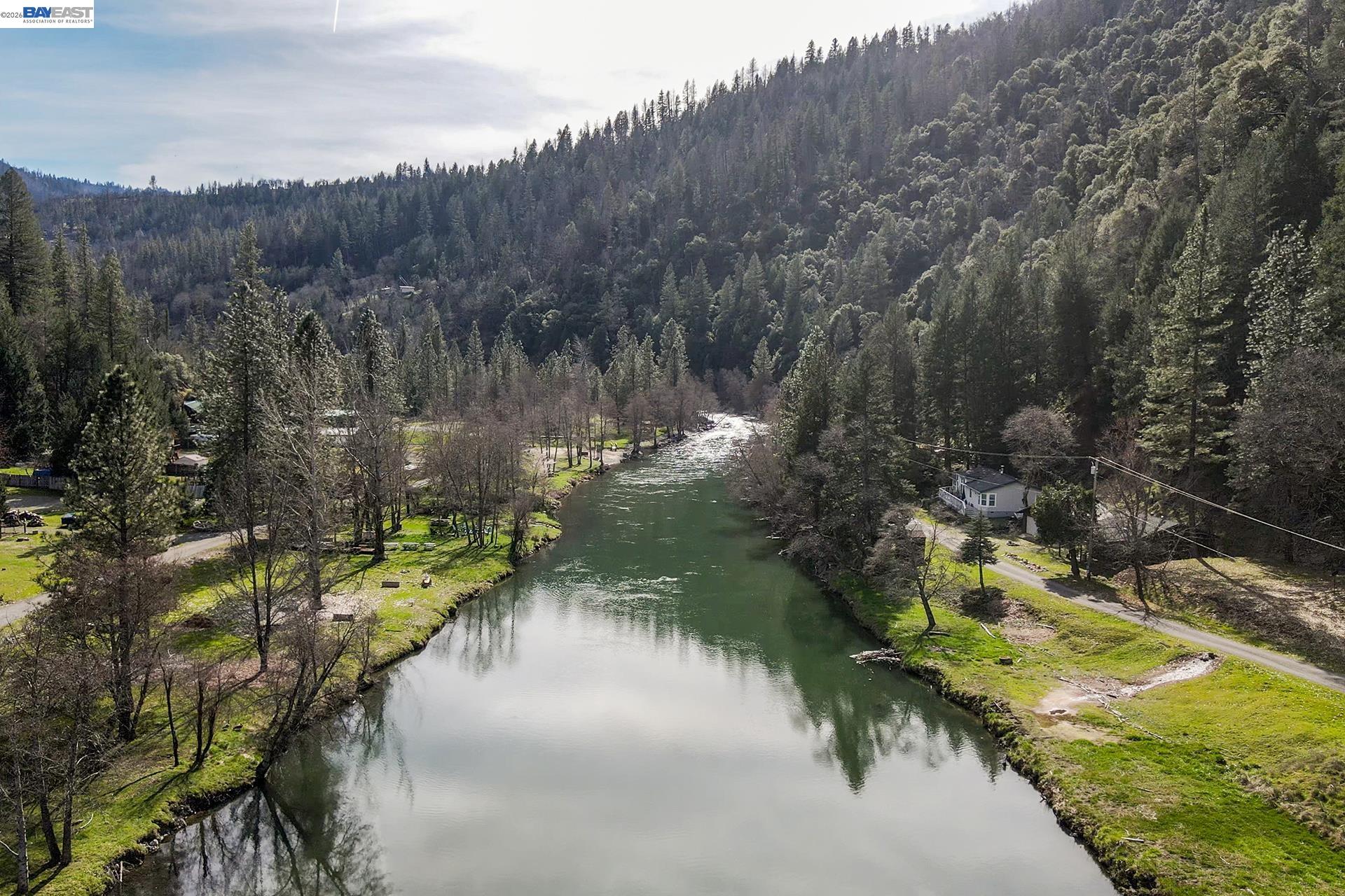 2393 Poker Bar Road Douglas City, CA 96024 - Photo 5 of 52 a view of a lake in a forest