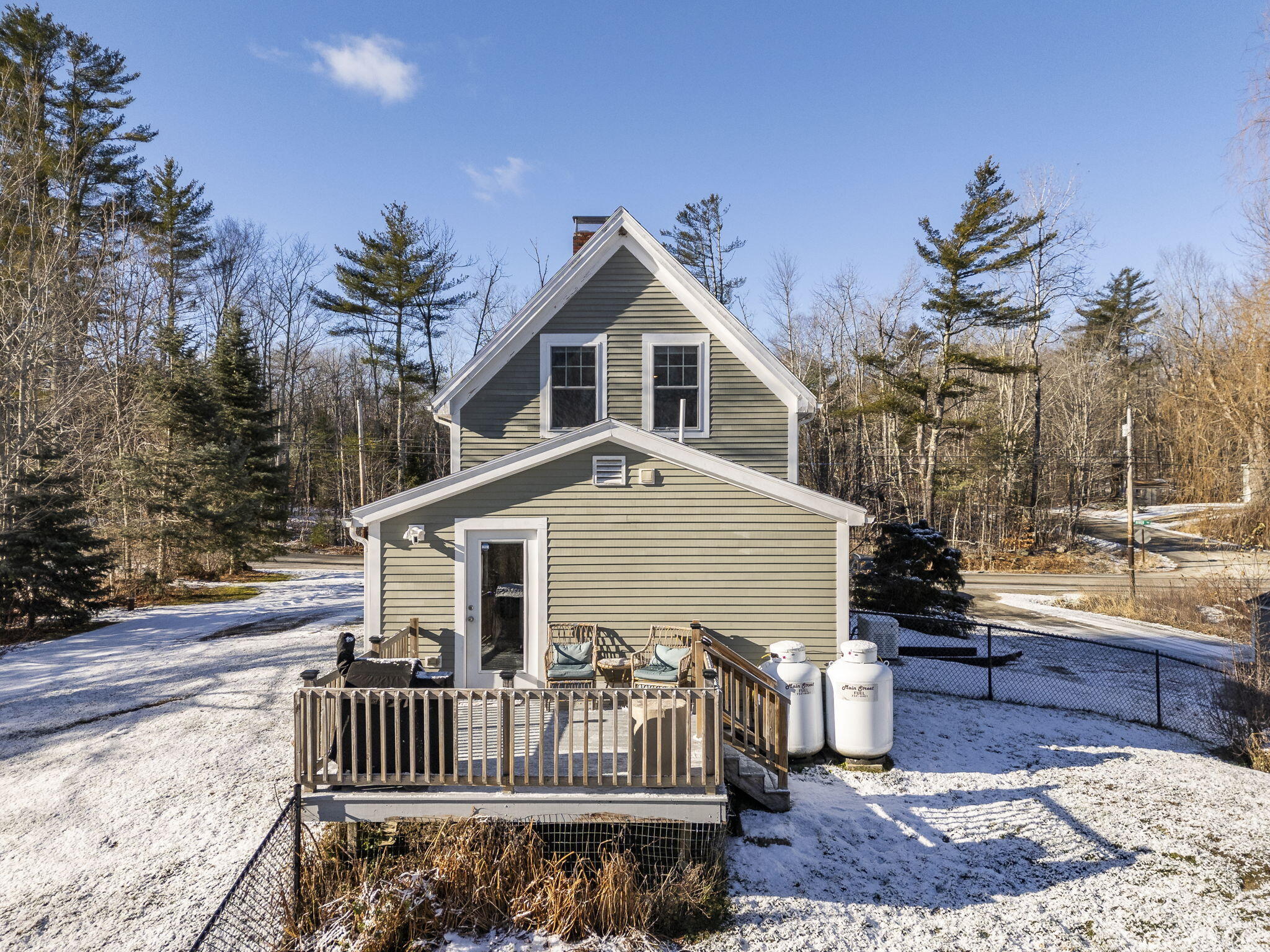 445 River Road Richmond, ME 04357 - Photo 28 of 54 Back of home
