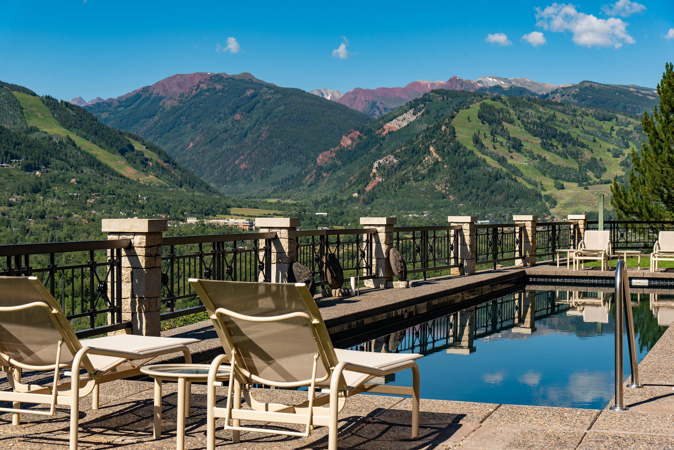 349 Ridge Road Aspen, CO 81612 - Photo 3 of 58 Pool with views