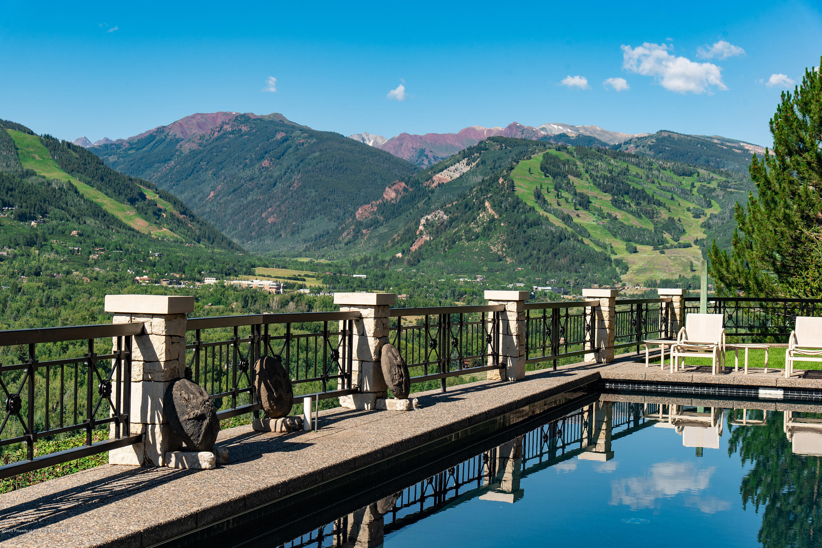 349 Ridge Road Aspen, CO 81612 - Photo 4 of 58 Pool with views