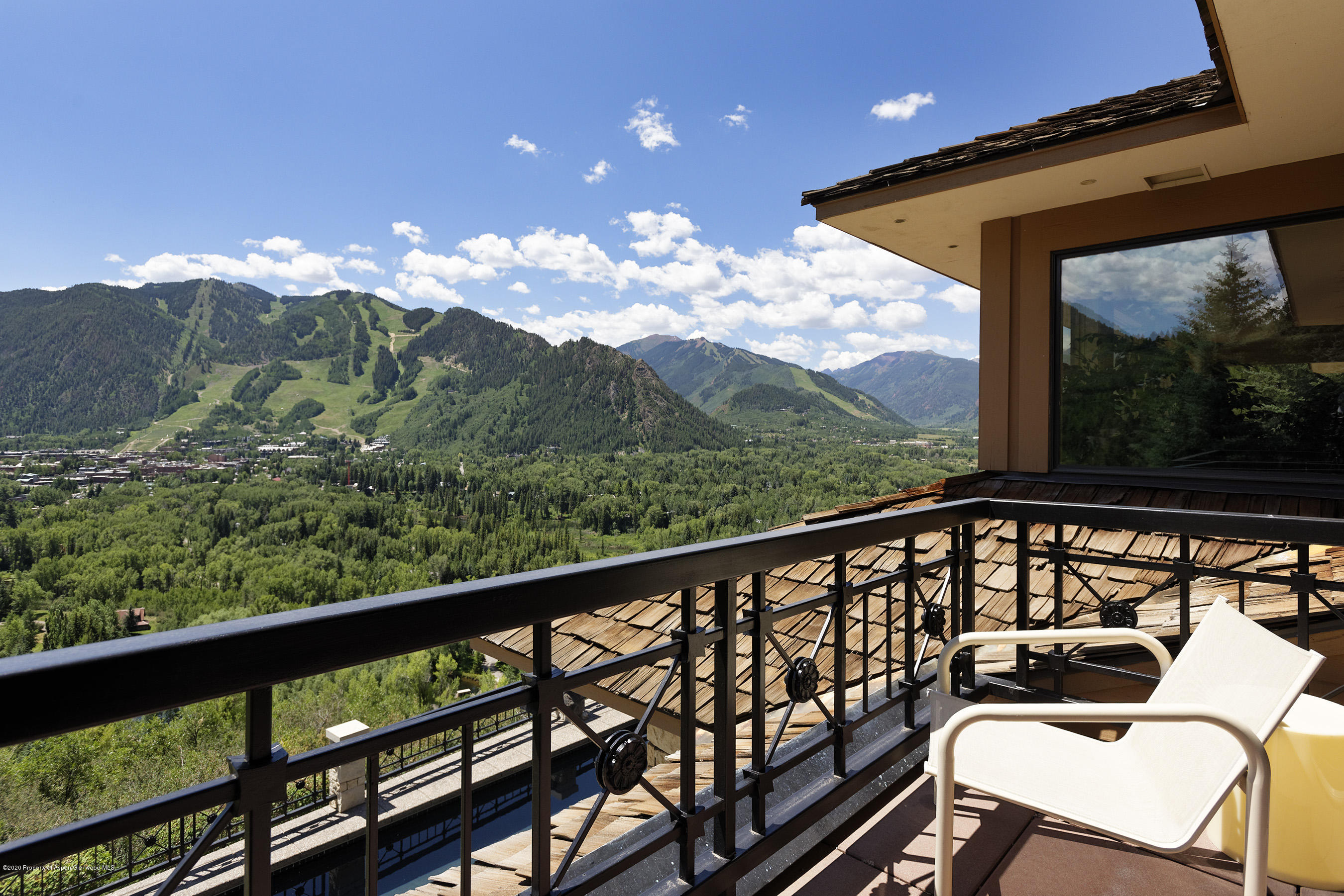 349 Ridge Road Aspen, CO 81612 - Photo 49 of 58 Guest Bedroom Balcony