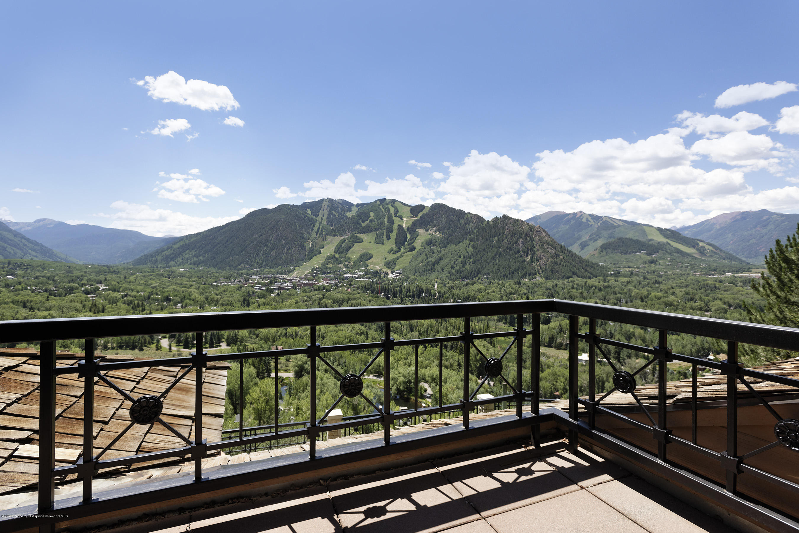 349 Ridge Road Aspen, CO 81612 - Photo 54 of 58 Guest Bedroom 3 Balcony