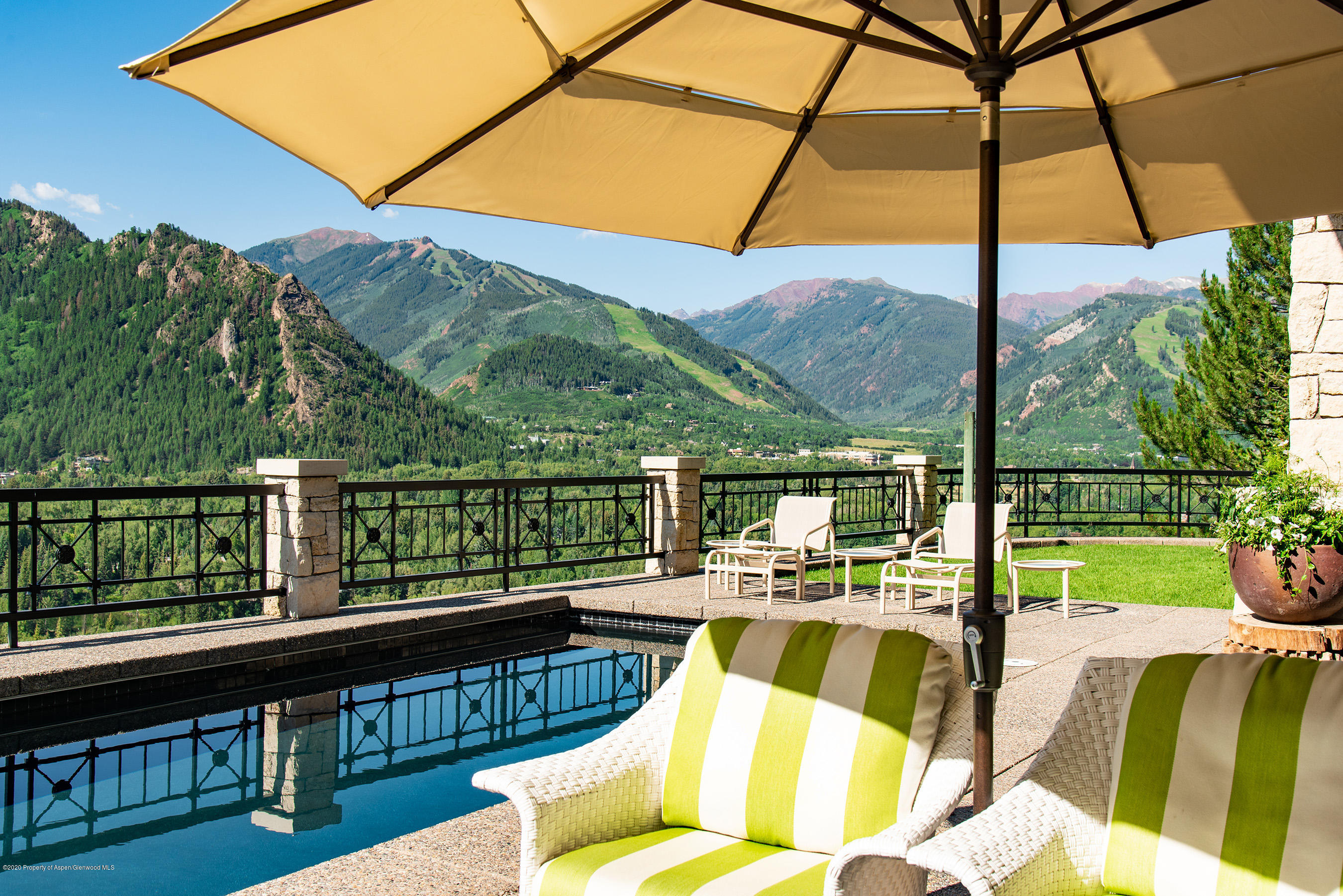 349 Ridge Road Aspen, CO 81612 - Photo 6 of 58 Pool with views