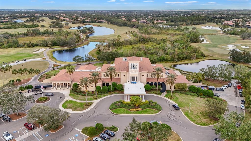 7822 Troon Court Lakewood Ranch, FL 34202 - Photo 73 of 83 an aerial view of residential house with outdoor space