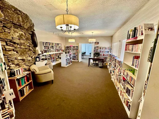 a view of sitting area