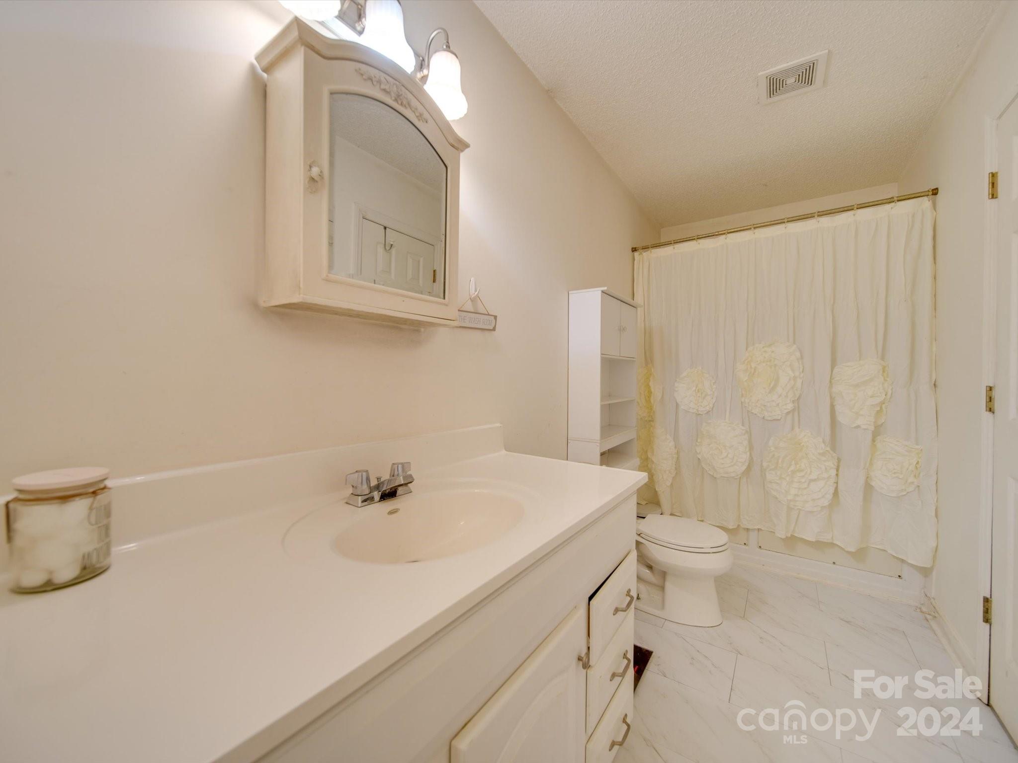 6312 Plyler Mill Road Monroe, NC 28112 - Photo 40 of 41 a bathroom with a sink a toilet and shower