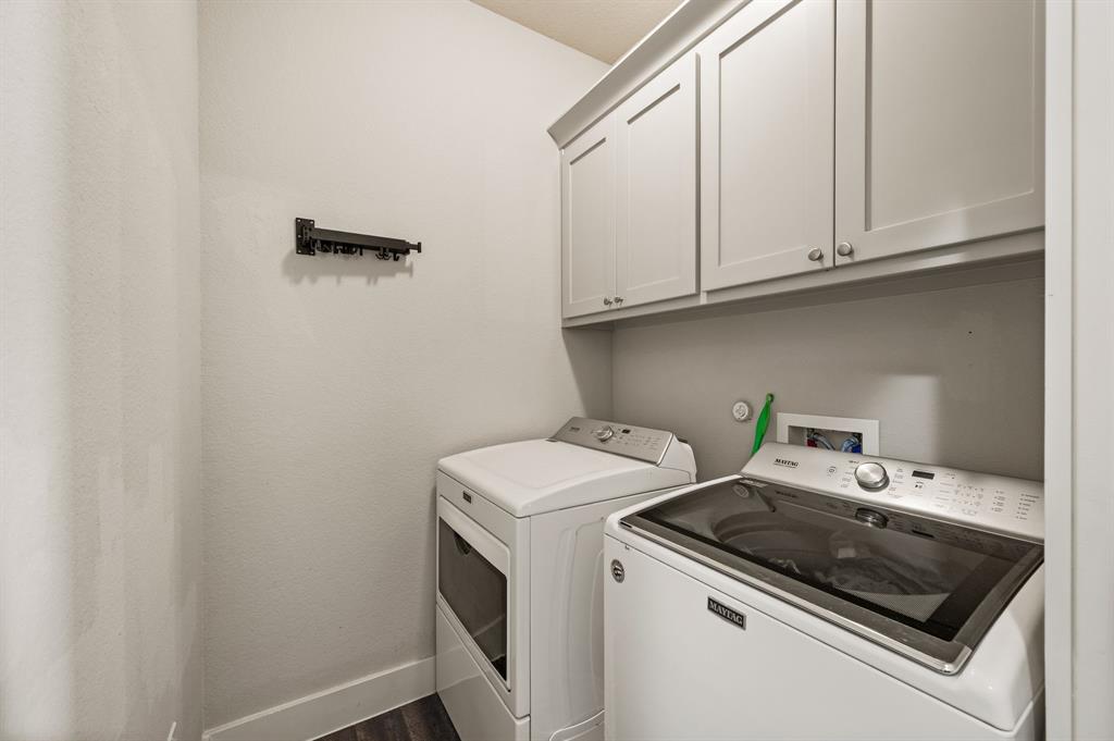 824 East Northside Drive Pilot Point, TX 76258 - Photo 19 of 23 a utility room with dryer and washer