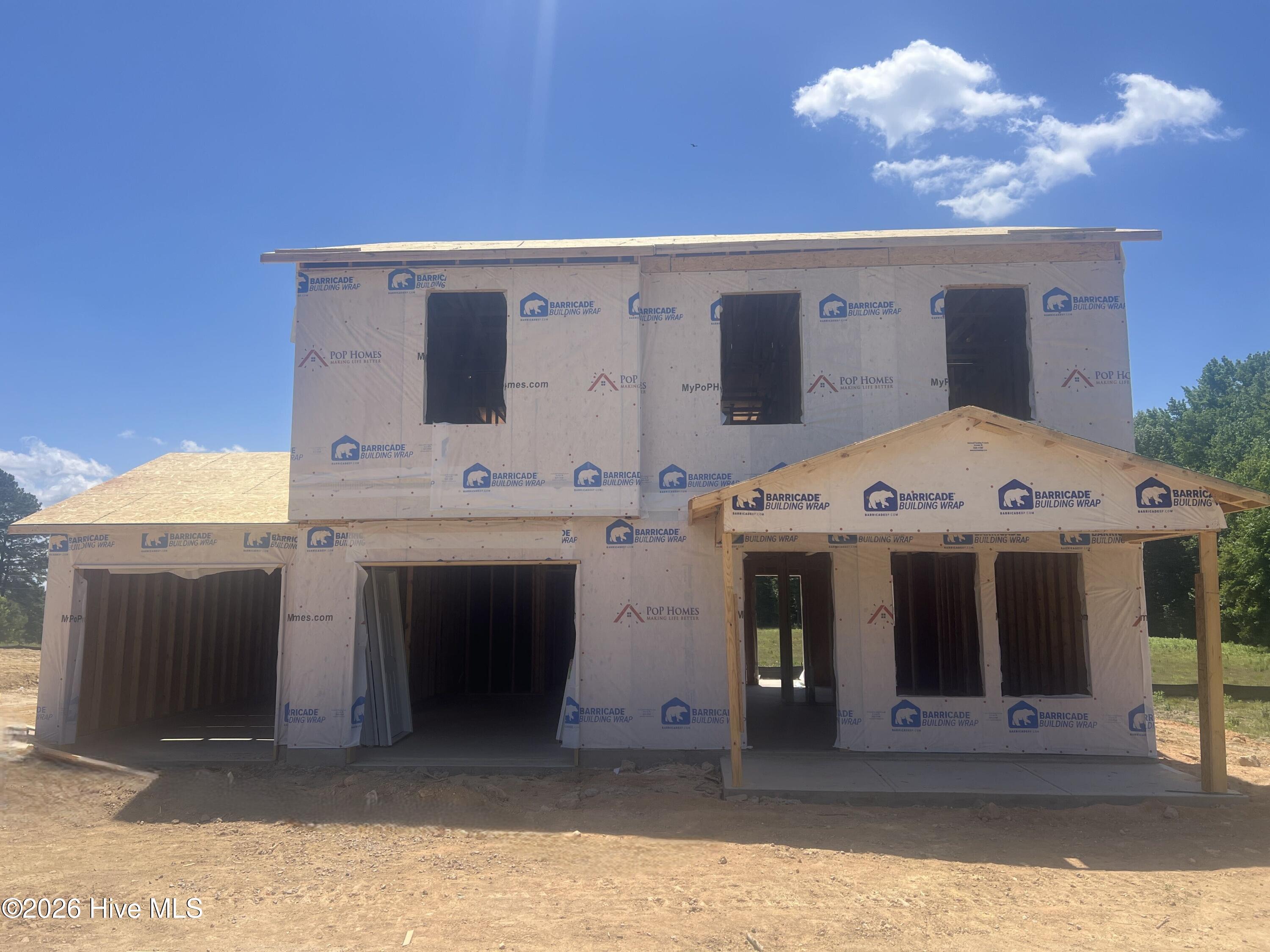 11441 Red Bud Road Castalia, NC 27816 - Photo 1 of 29 Framing - Estimated completion August 2026.