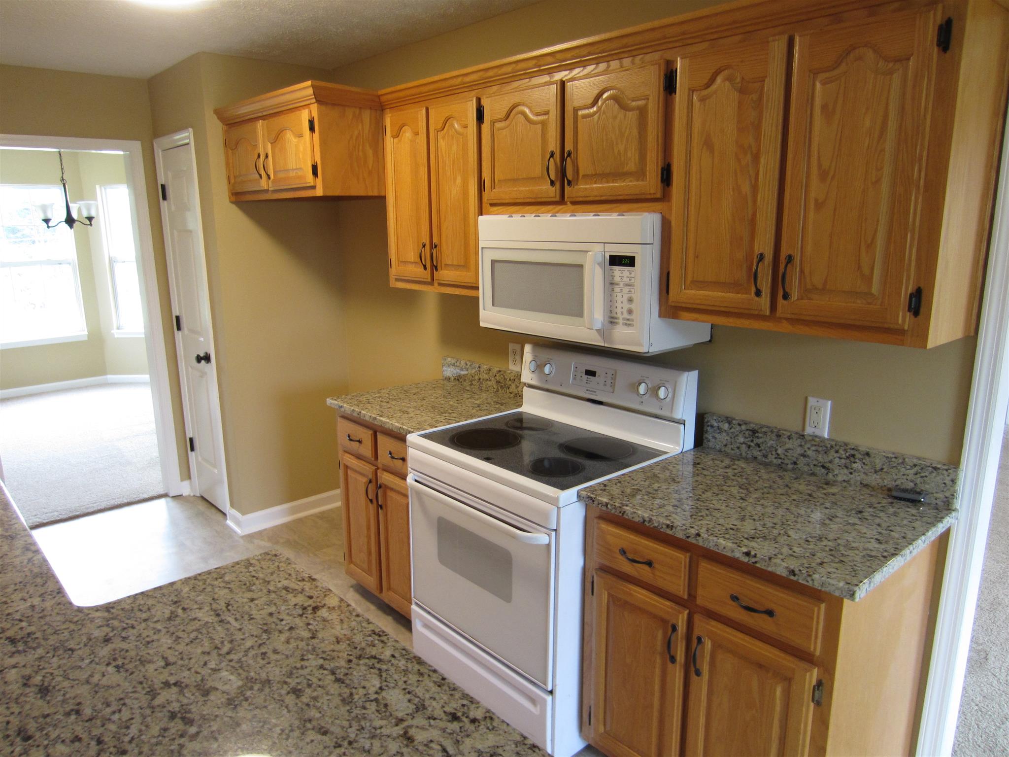 206 Bettis Road Lebanon, TN 37090 - Photo 10 of 21 a kitchen with a stove a sink and a microwave