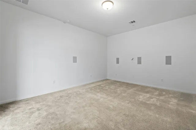 a view of empty room