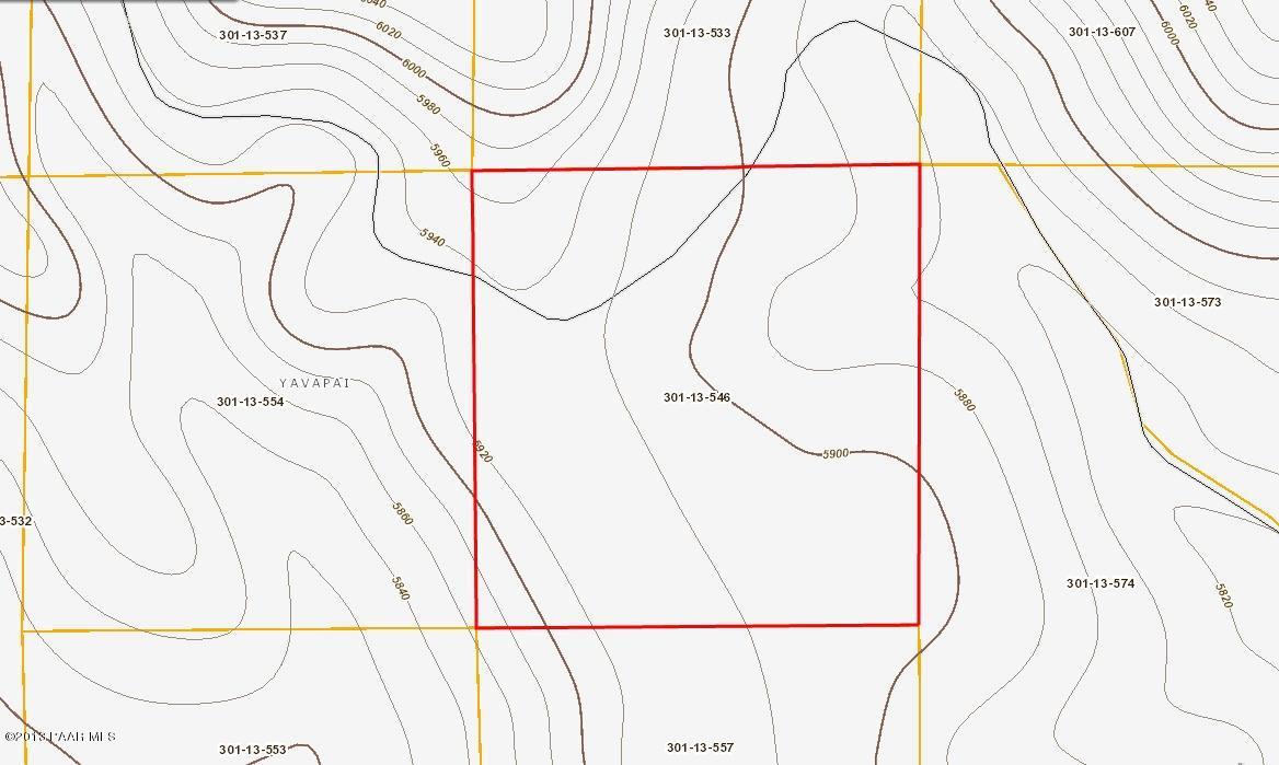 58 Shadow Rock Ranch Seligman, AZ 86337 - Photo 11 of 13 Topography