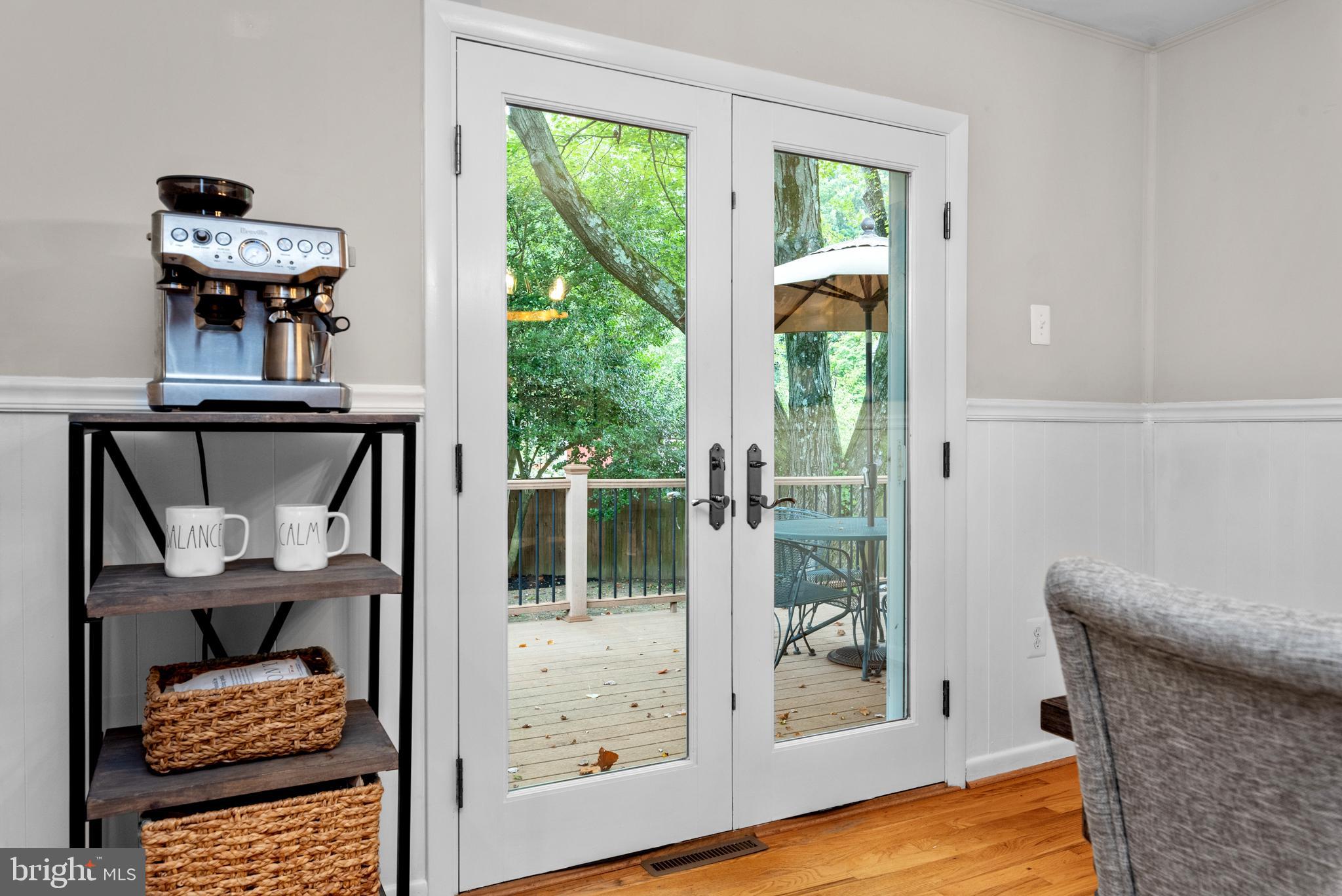 1723 Cedar Park Road Annapolis, MD 21401 - Photo 13 of 62 French Doors to back deck