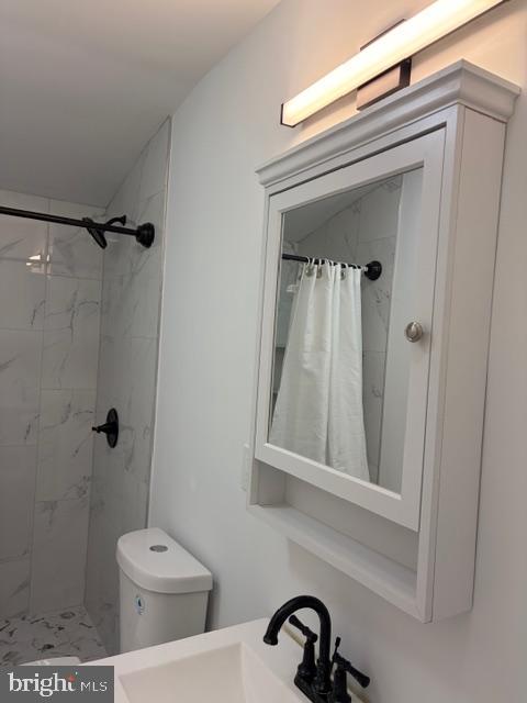 4278 Orchard Street Philadelphia, PA 19124 - Photo 5 of 19 a bathroom with a toilet and a shower