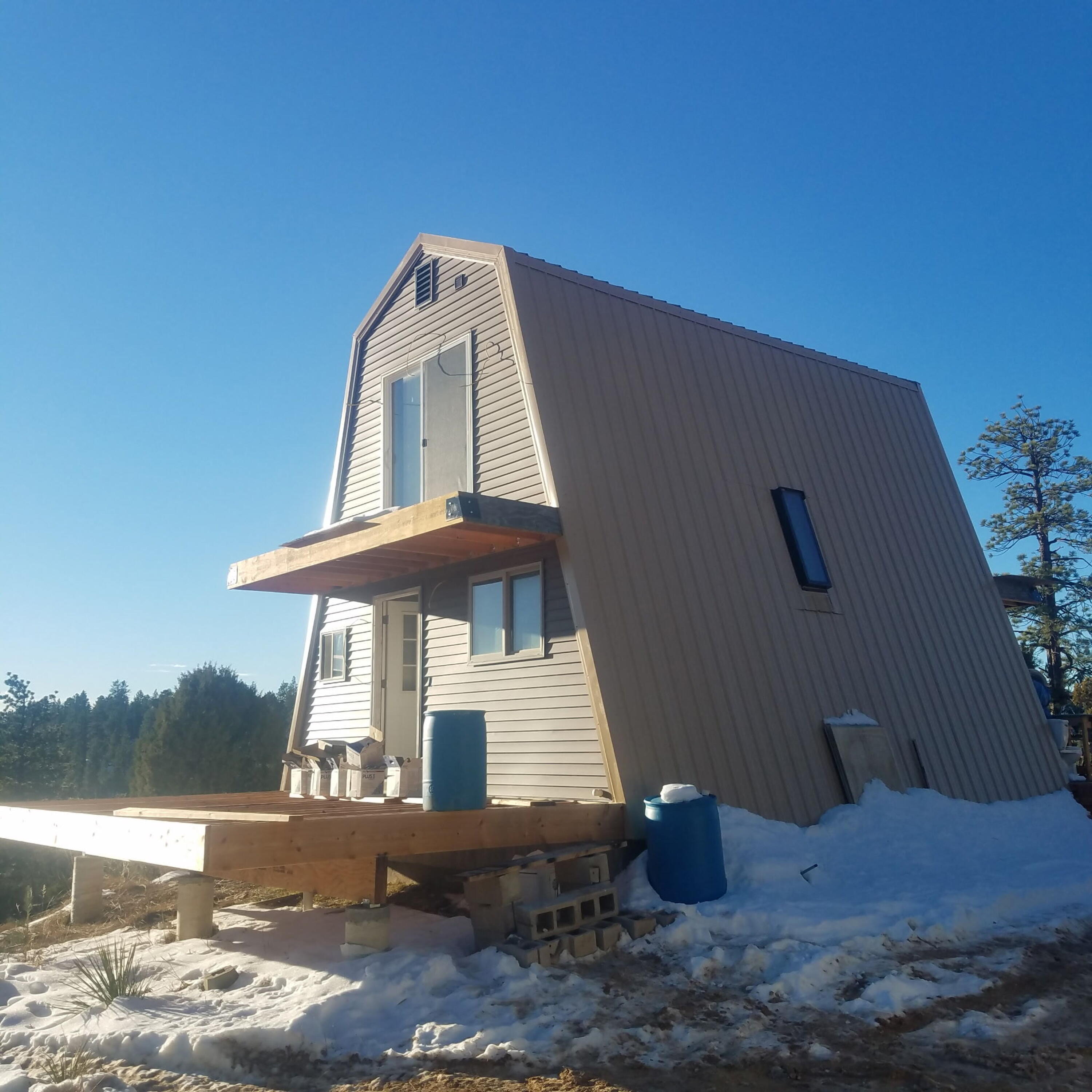 11685 Fir Road Orderville, UT 84758 - Photo 2 of 65 A frame near completion.