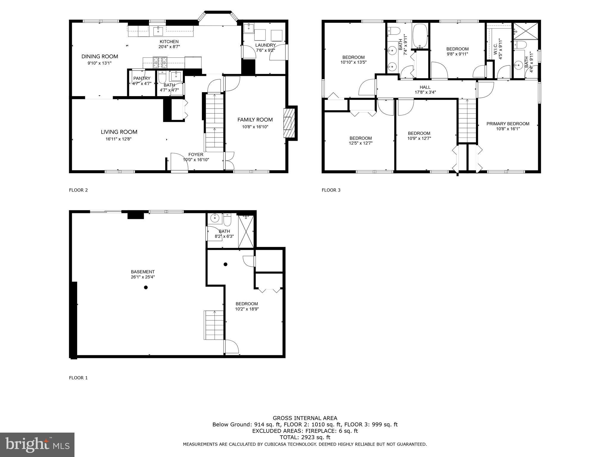 8210 Marcy Avenue Springfield, VA 22152 - Photo 52 of 52 Floor plan