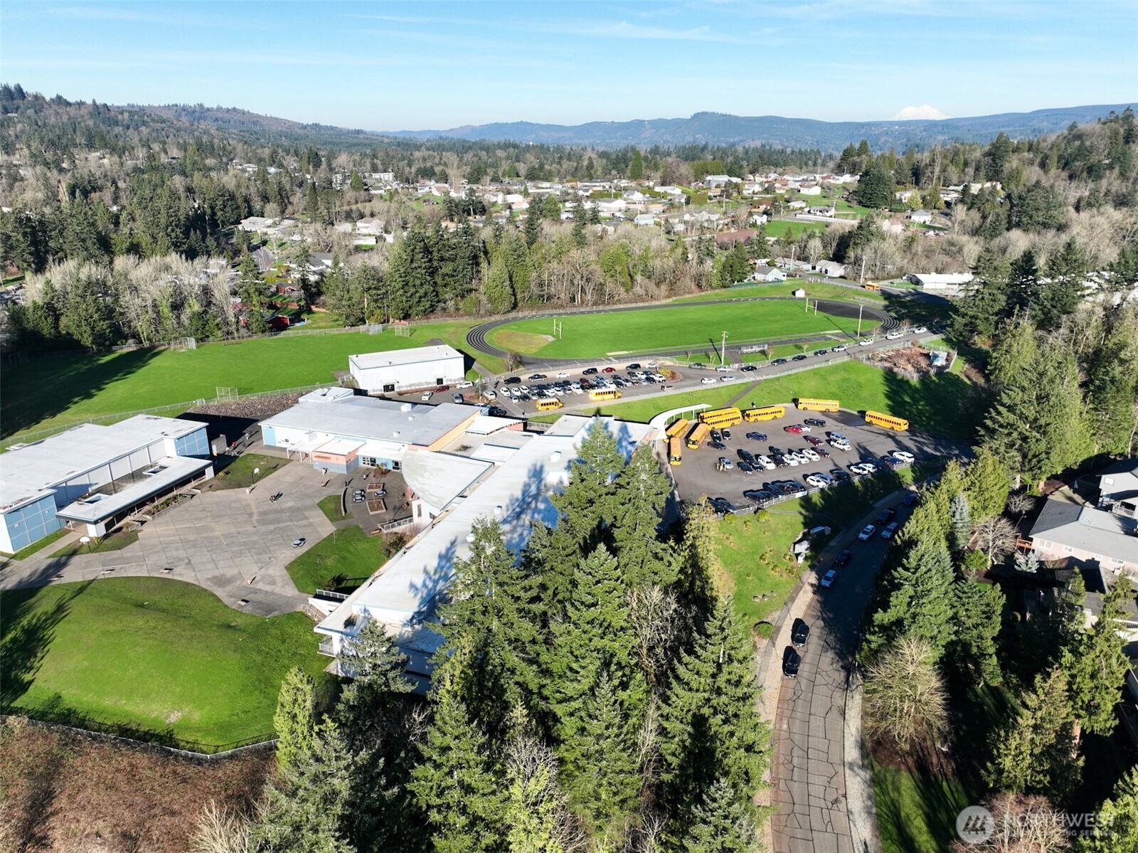 0 City View Boulevard Longview, WA 98632 - Photo 4 of 10 an aerial view of a residential houses with outdoor space and street view