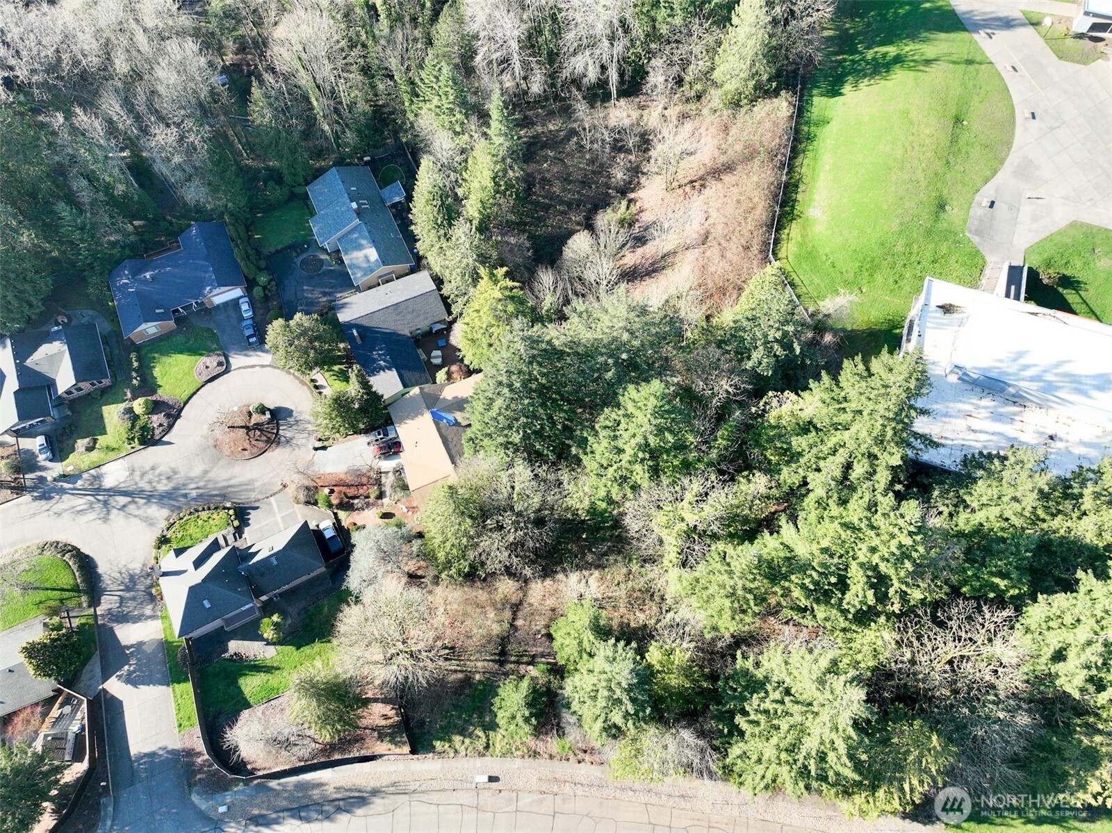 0 City View Boulevard Longview, WA 98632 - Photo 8 of 10 an aerial view of a house with a yard and plants
