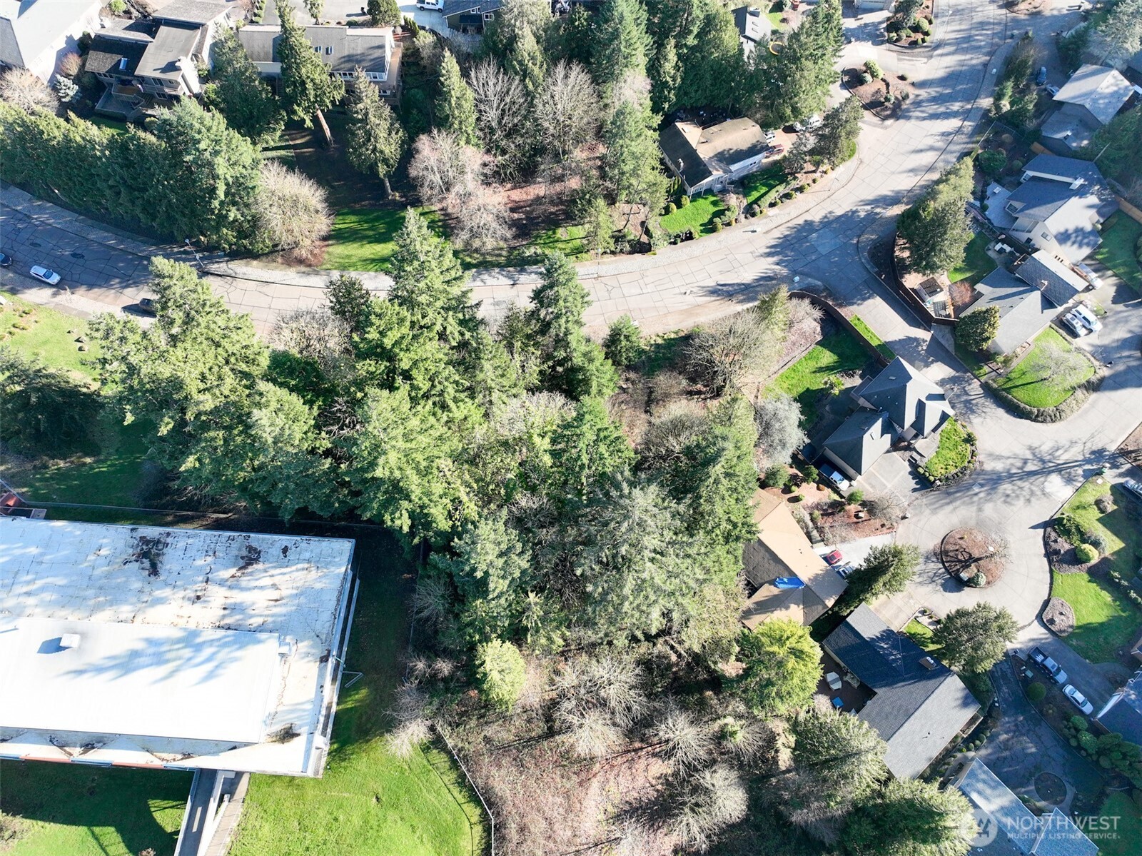 0 City View Boulevard Longview, WA 98632 - Photo 9 of 10 an aerial view of a house with a yard and a lot of flower plants