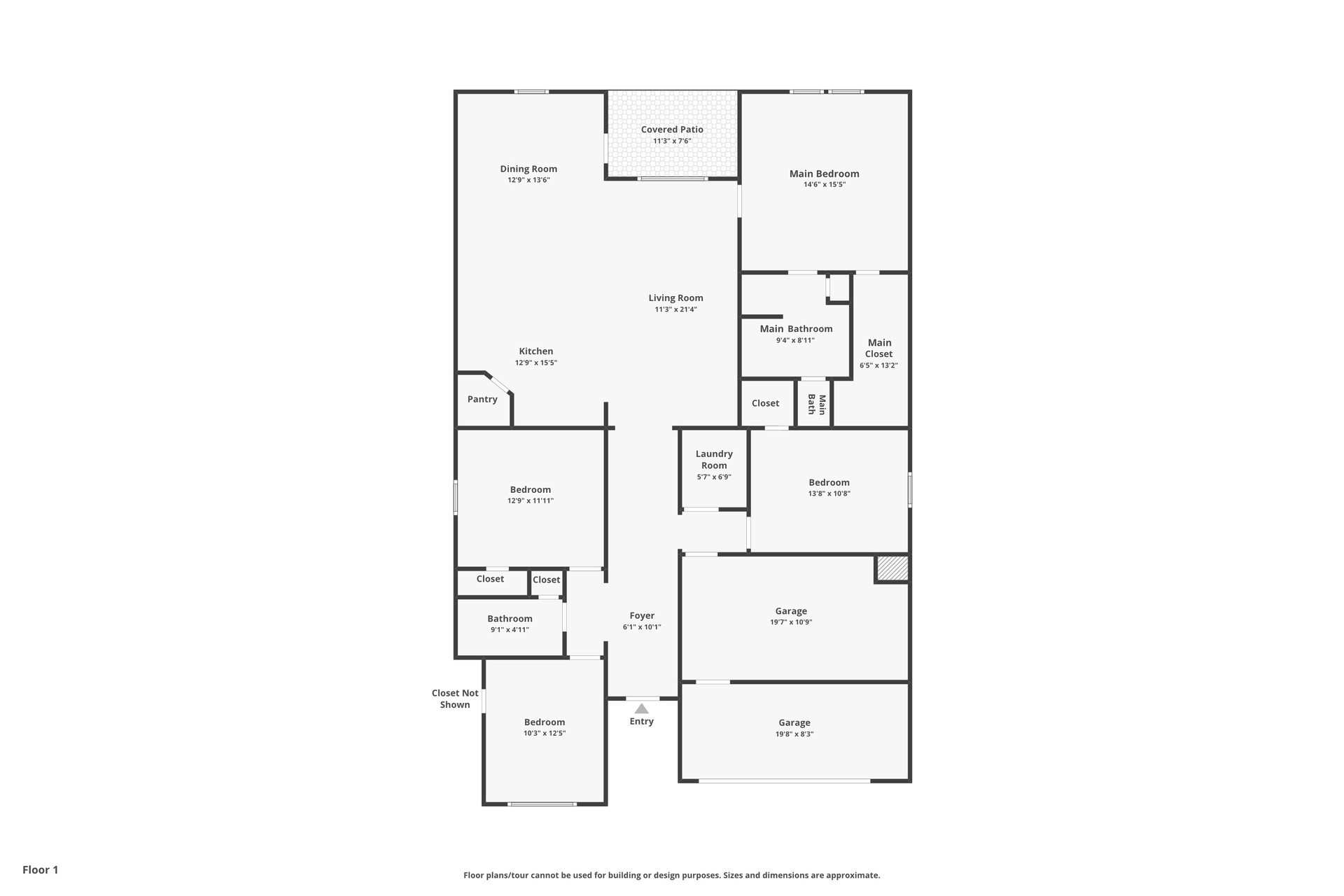 20017 Hubert R Humphrey Road Manor, TX 78653 - Photo 26 of 27 Visualize the thoughtful layout of this home with clearly defined living areas and a convenient covered patio.
