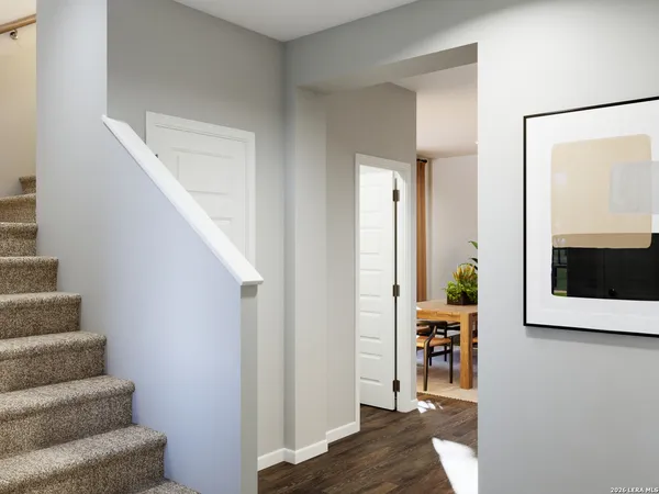 a view of a small space