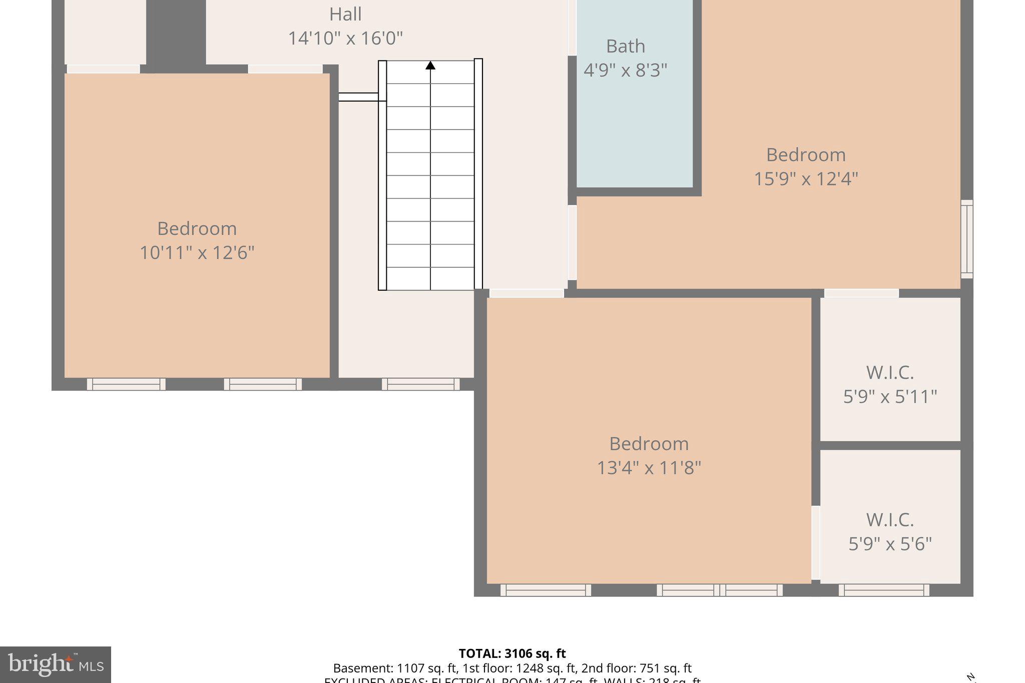 12172 Aster Road Bristow, VA 20136 - Photo 42 of 42 Spacious floor plan with three bedrooms.