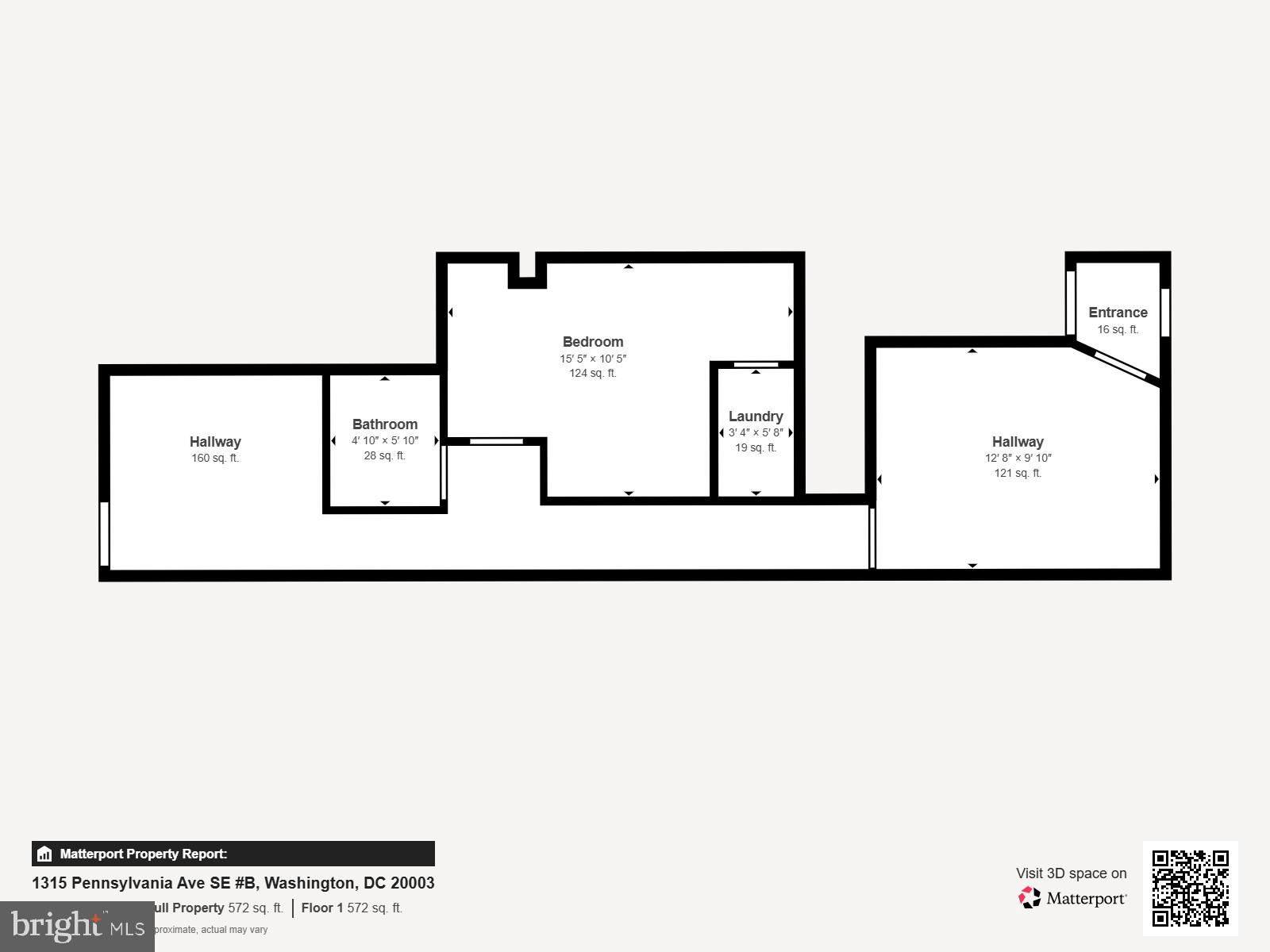1315 Pennsylvania Ave. Southeast, Unit B Washington, DC 20003 - Photo 9 of 18 Floor Layout