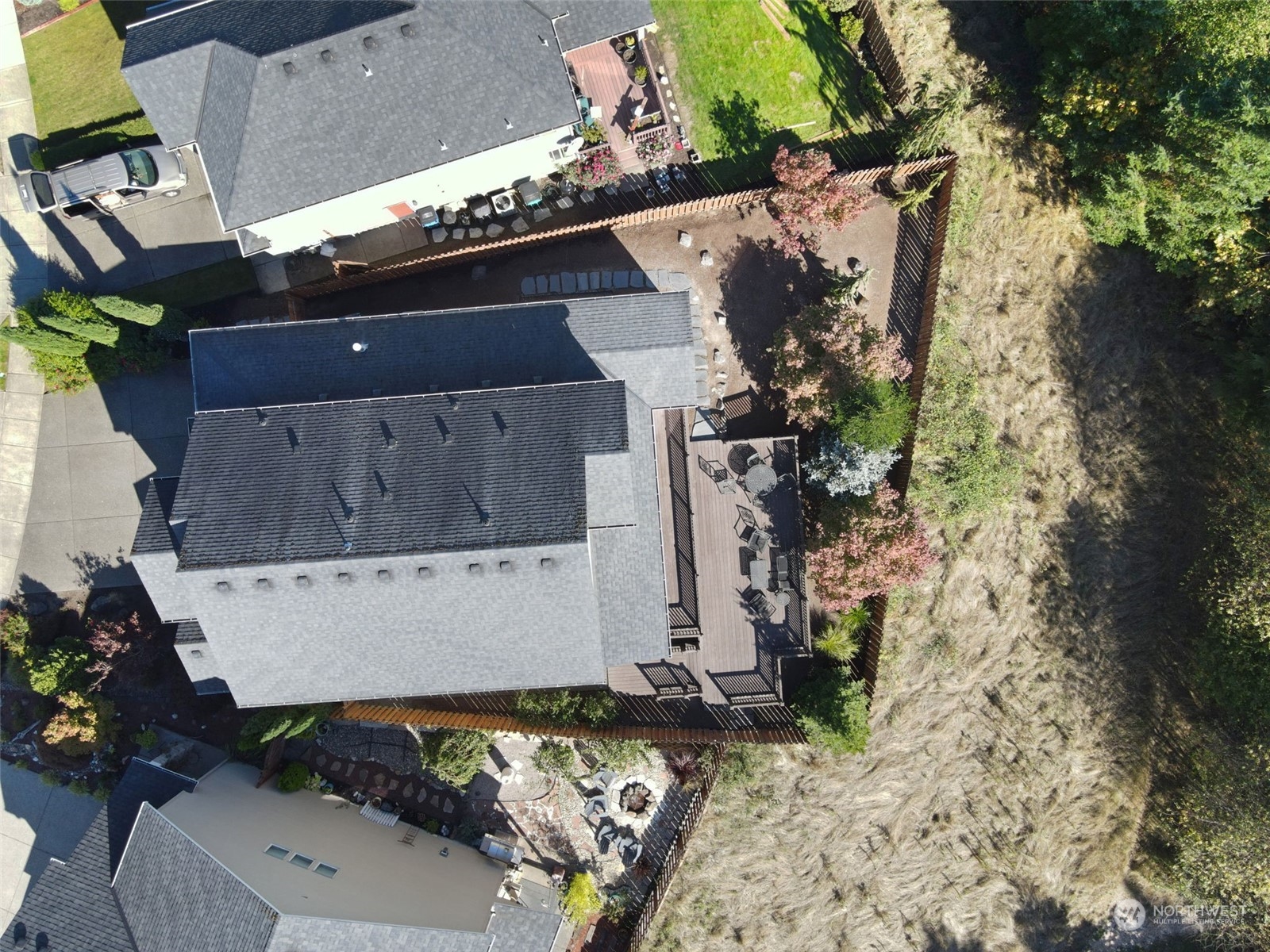17005 Northeast 33rd Avenue Ridgefield, WA 98642 - Photo 32 of 38 an aerial view of a house with a yard