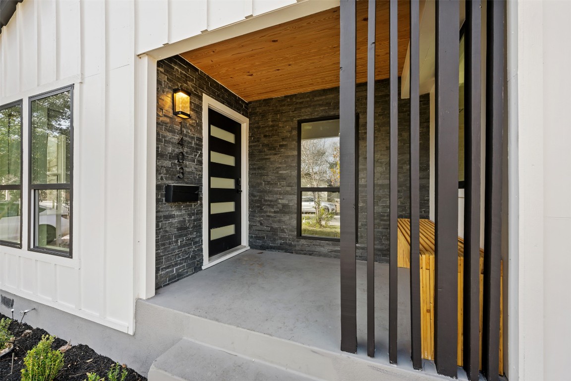 1403 Palo Duro Road Austin, TX 78757 - Photo 2 of 34 a view of front door