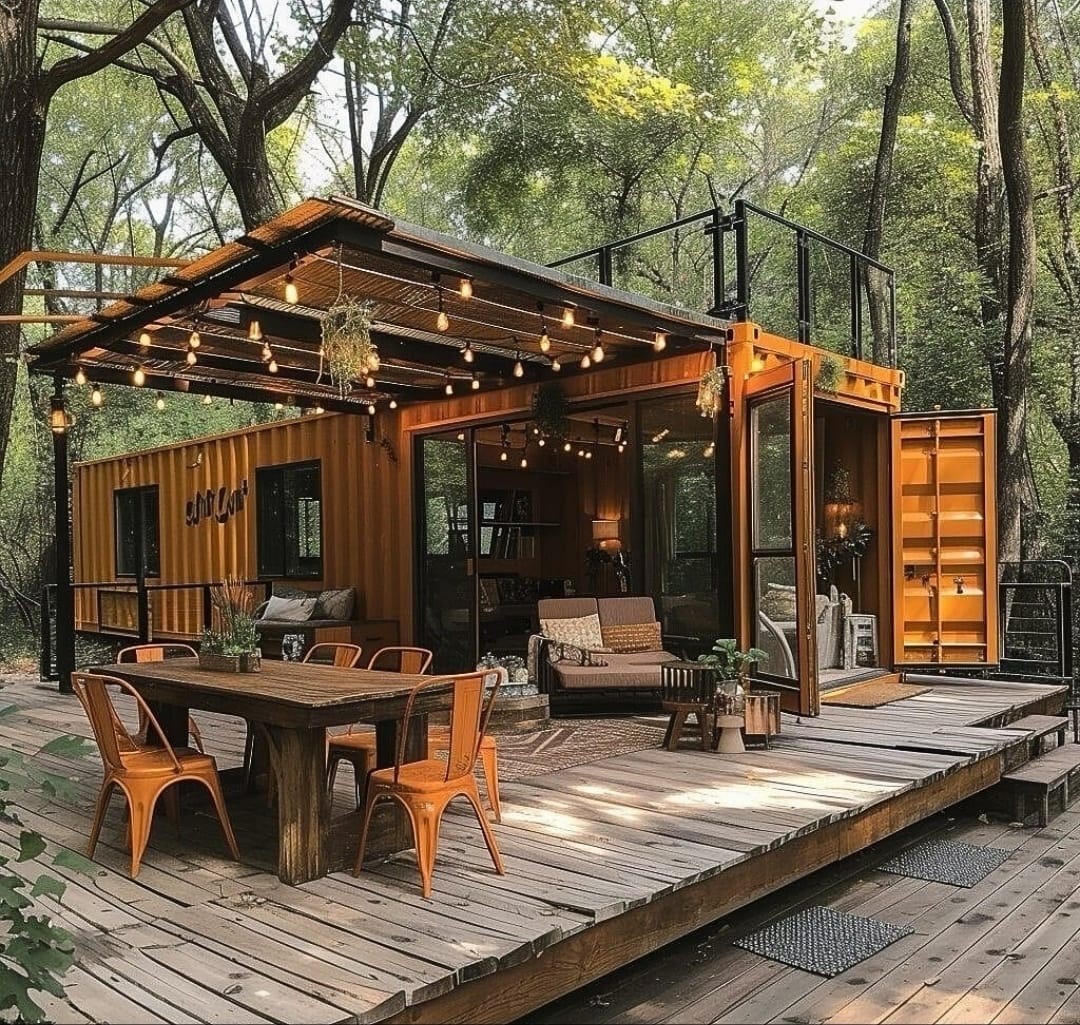 36847 Richard Frey Road, Unit 6 Hempstead, TX 77445 - Photo 15 of 15 a view of a dinning table and chairs in patio of the house
