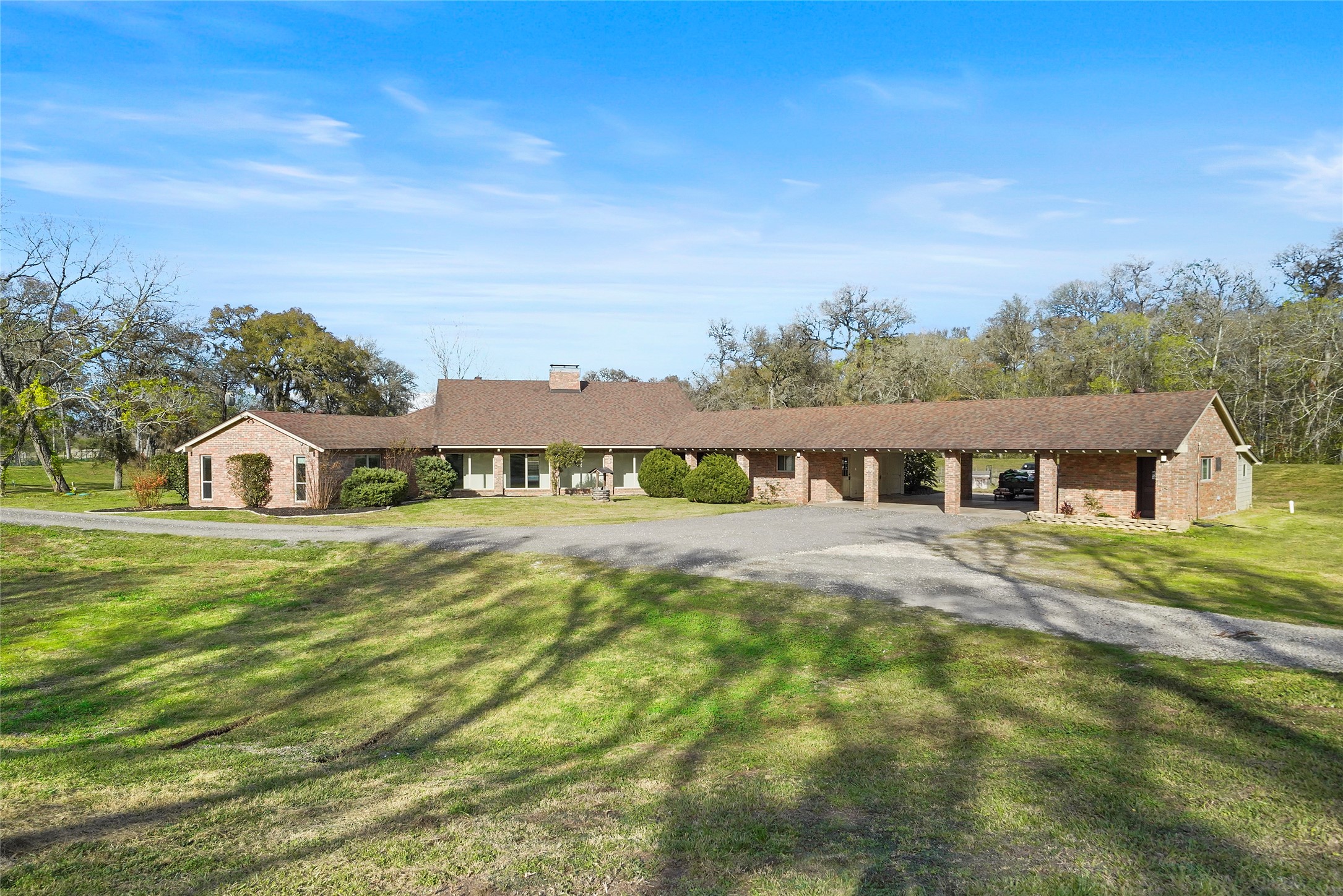 12201 FM 2759 Road Richmond, TX 77469 - Photo 38 of 50 a front view of a house with a yard