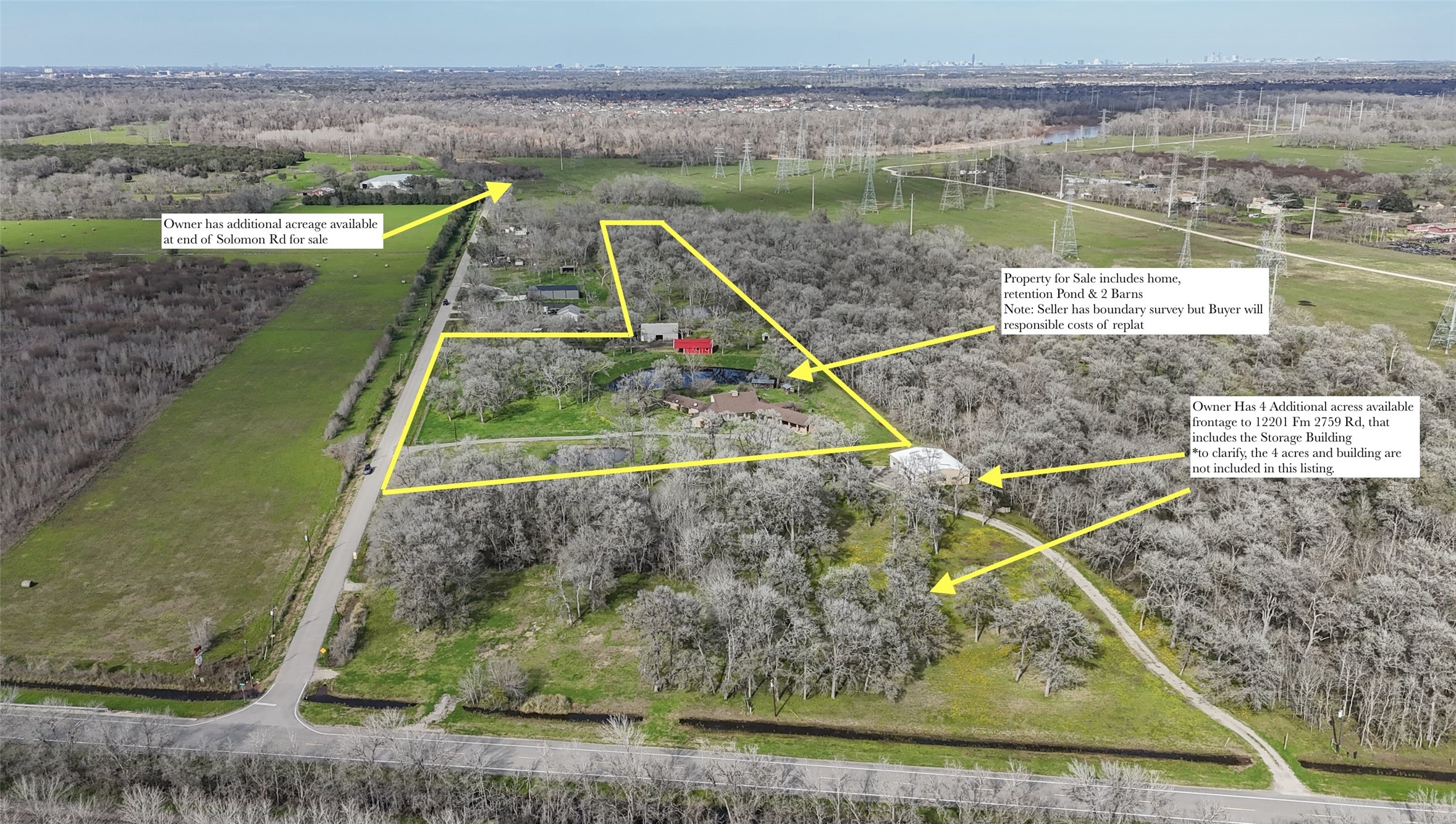 12201 FM 2759 Road Richmond, TX 77469 - Photo 45 of 50 a view of a lake with a outdoor space