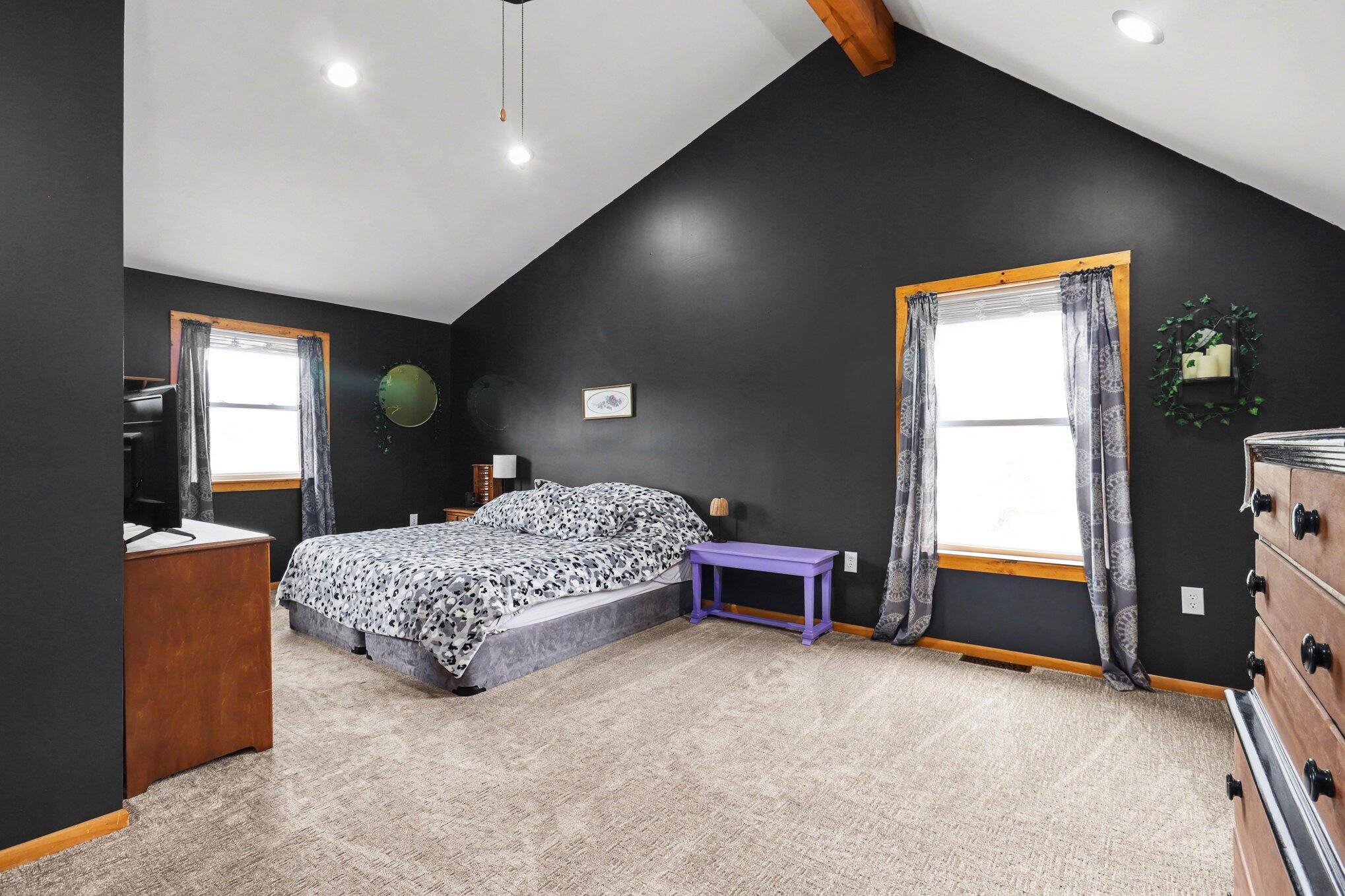 22848 13 Mile Road Big Rapids, MI 49307 - Photo 8 of 22 primary bedroom