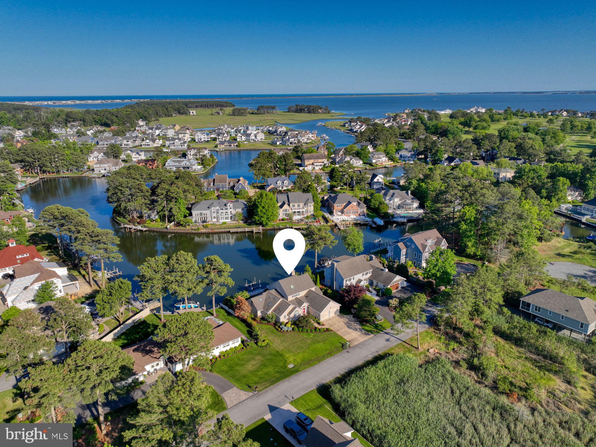 23 Sheffield Road Rehoboth Beach, DE 19971 - Photo 1 of 100 Drone view of home.