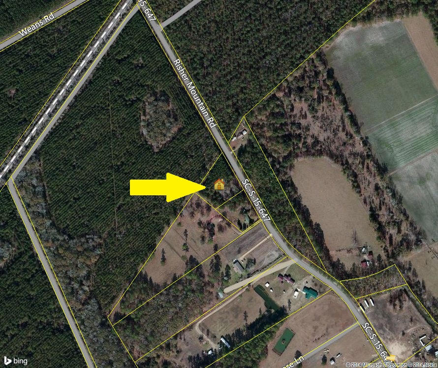 A Risher Mountain Road Walterboro, SC 29488 - Photo 1 of 1 Aerial View