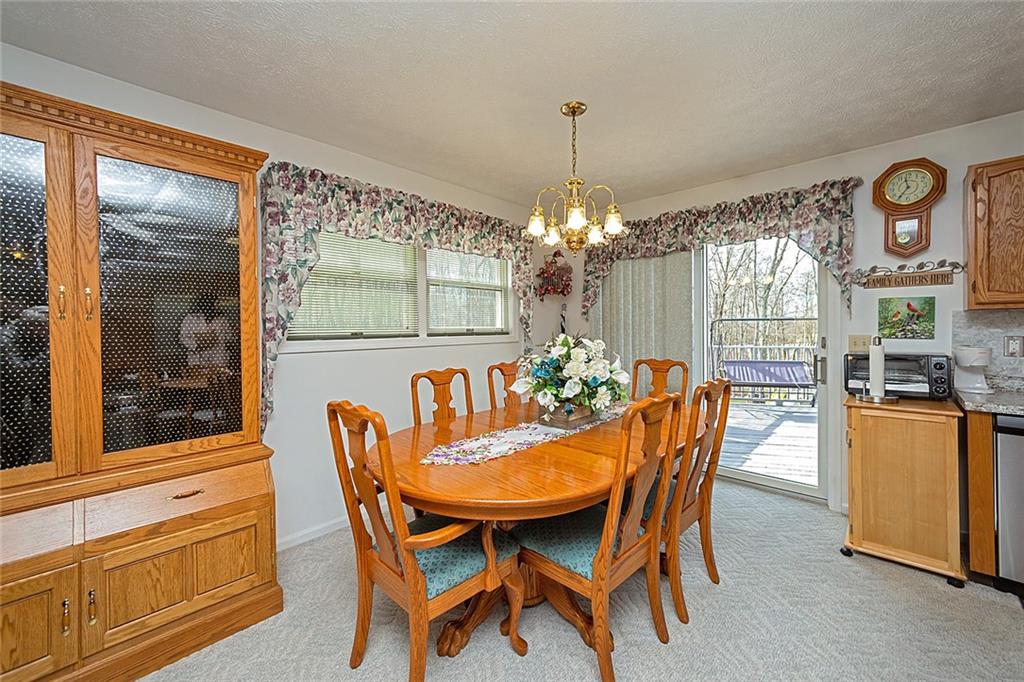 100 Bethel Church Road Dawson, PA 15428 - Photo 7 of 25 Beautiful Dining Room with sliding door out to great size deck