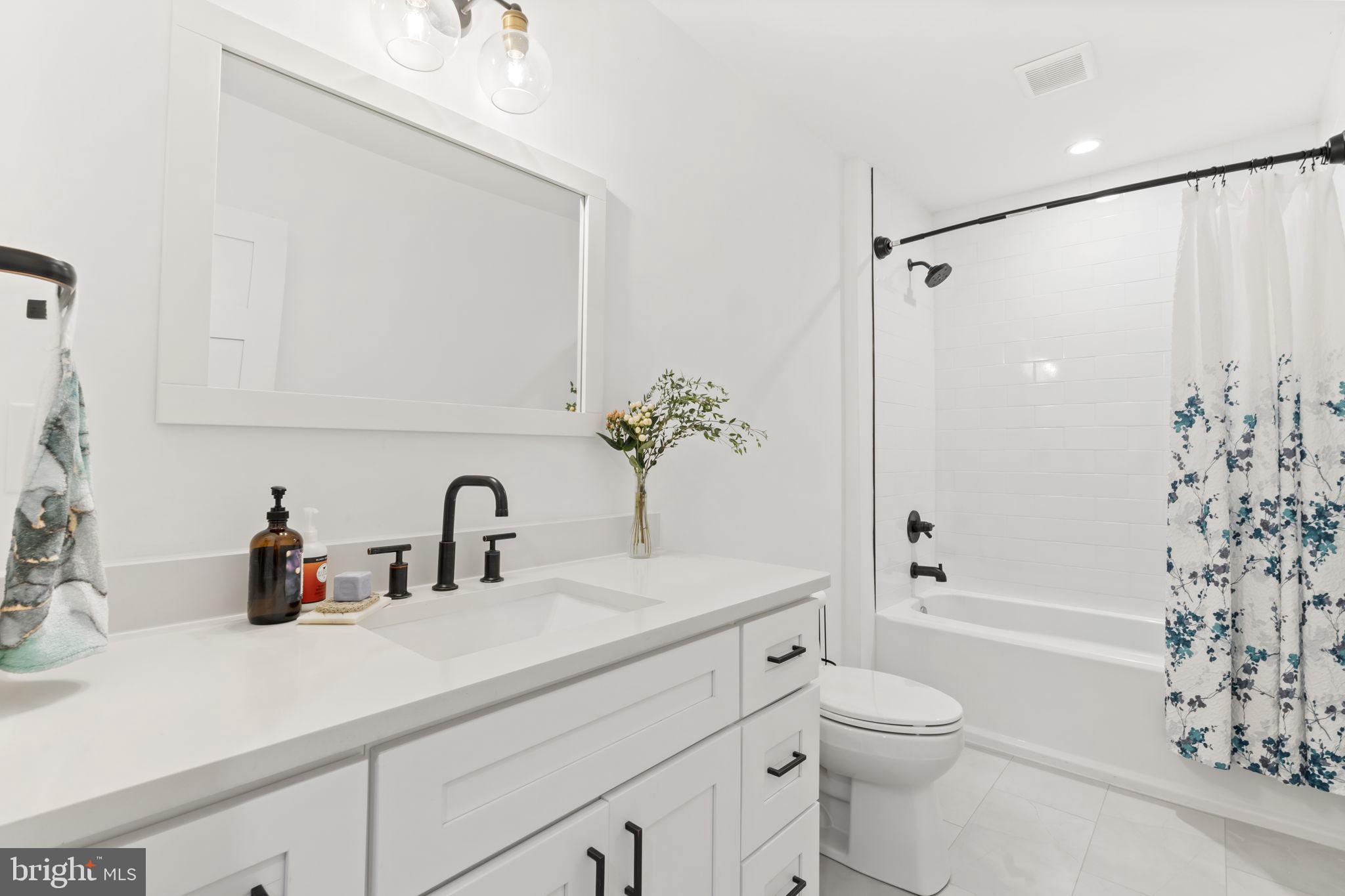 263 Hermitage Street, Unit 6 Philadelphia, PA 19127 - Photo 11 of 55 Entry level hall bathroom with tub