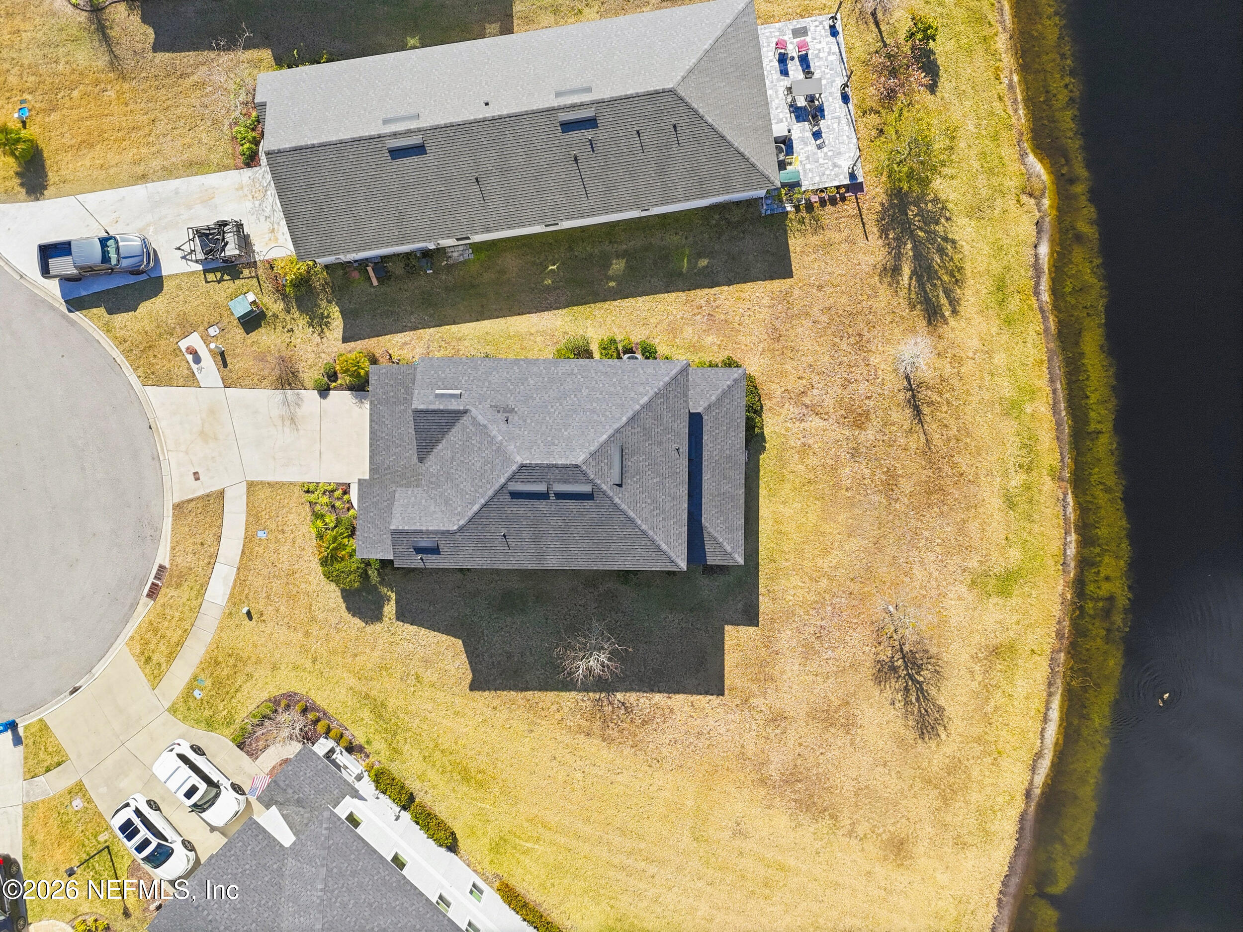 95 Strobe Court St. Augustine, FL 32095 - Photo 50 of 71 an aerial view of a house with a swimming pool