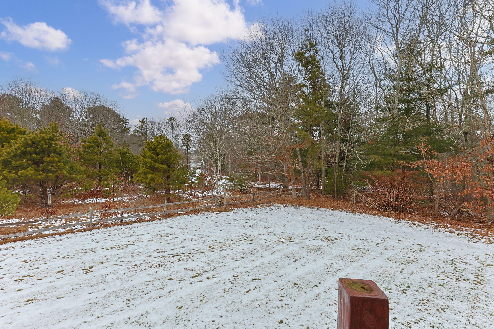 32 Carleton Street, Unit 32 Onset, MA 02558 - Photo 29 of 34 a view of a yard with a tree