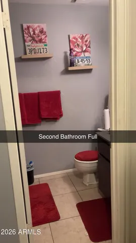 a view of a door and a car in a room