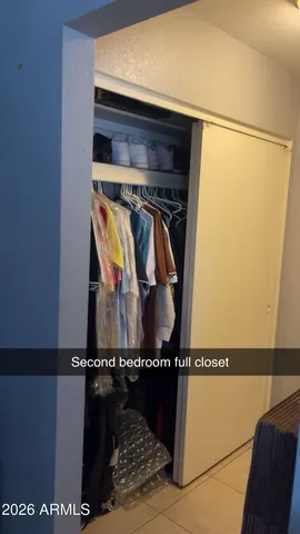 a view of storage space