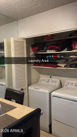 a view of washer and dryer