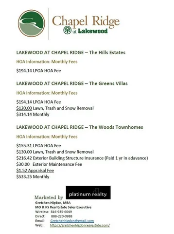 $569,000 | 793 Northeast Algonquin Street, Unit A, Lee's Summit, MO 64064