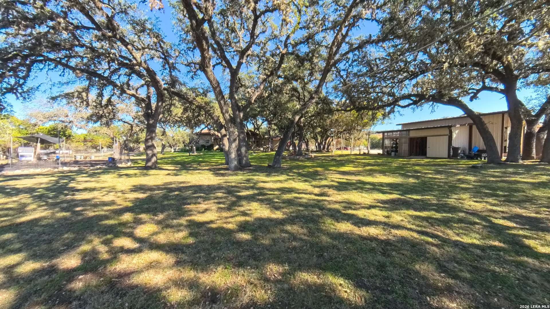 857 Madrona Road Pipe Creek, TX 78063 - Photo 36 of 49 a view of a yard with large trees