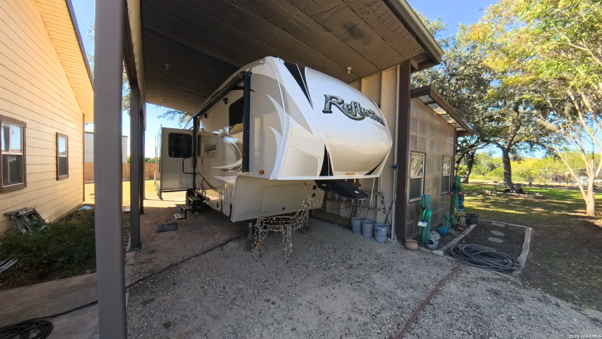 857 Madrona Road Pipe Creek, TX 78063 - Photo 39 of 49 a view of outdoor space yard deck and patio